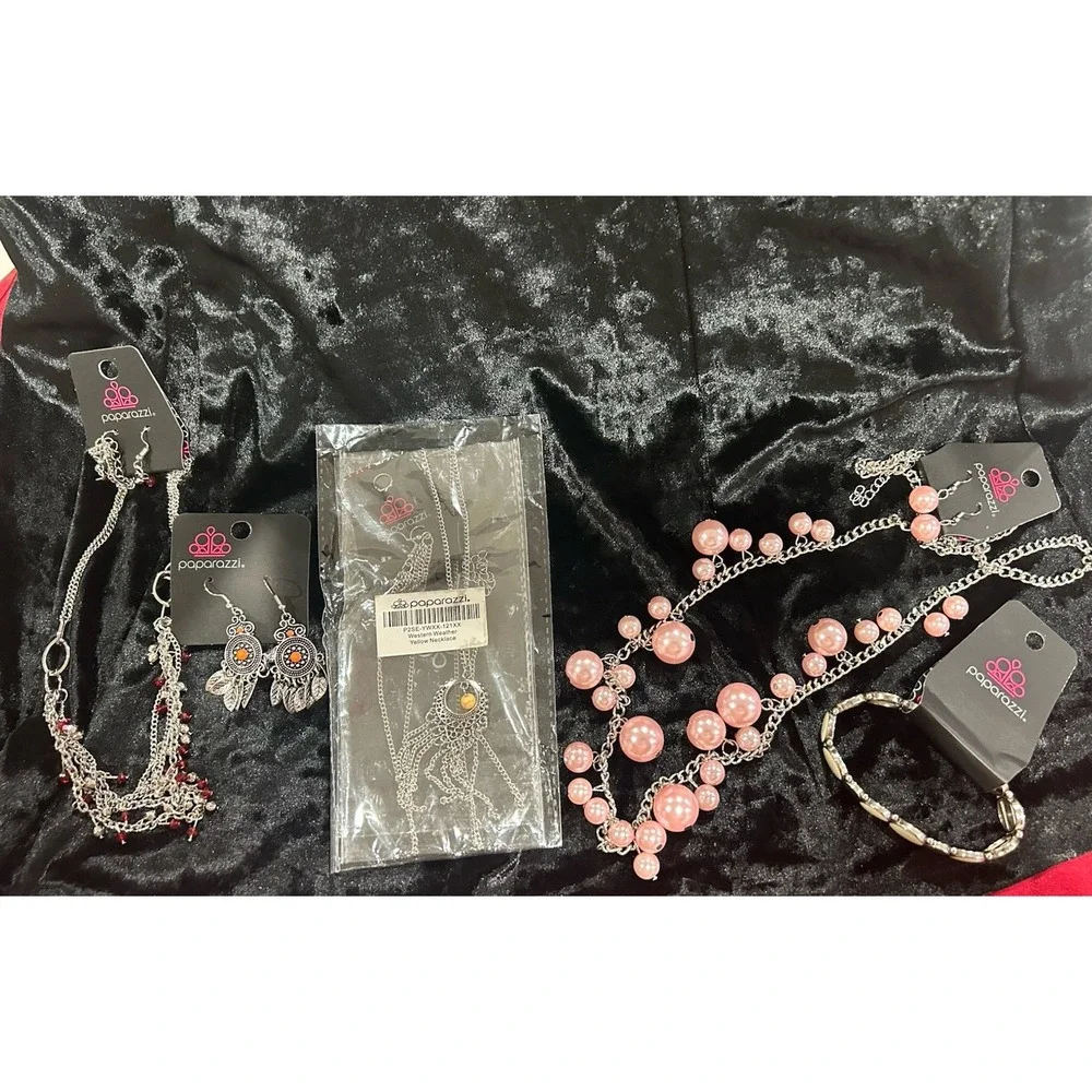 Paparazzi Jewelry Necklace Earrings Bracelet Ring Mixed Lot of 50- NO‎ JUNK New!